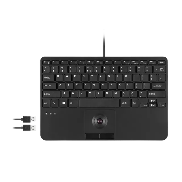 perixx-periboard-526-wired-mini-usb-keyboard-with-trackball-and-scissor-keys image 1