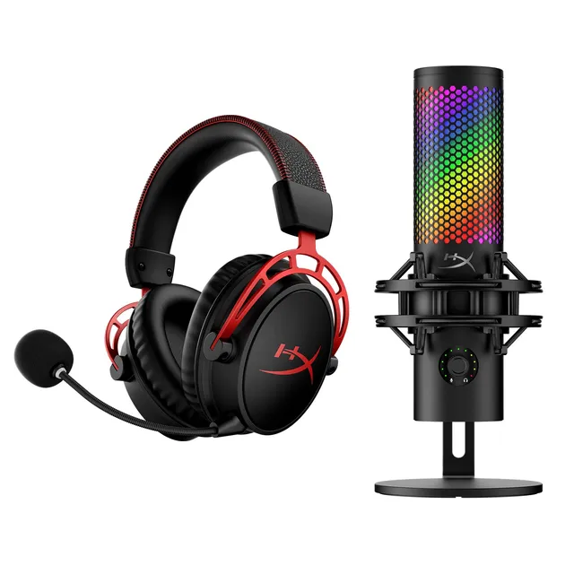 hyperx-bundle-cloud-alpha-wireless-headset-quadcast-2-s-microphone image 1