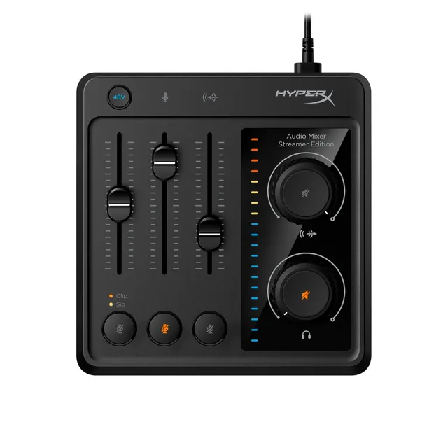 hyperx-audio-mixer-usb-3-track-audio-mixer-for-streaming-and-podcasting image 1