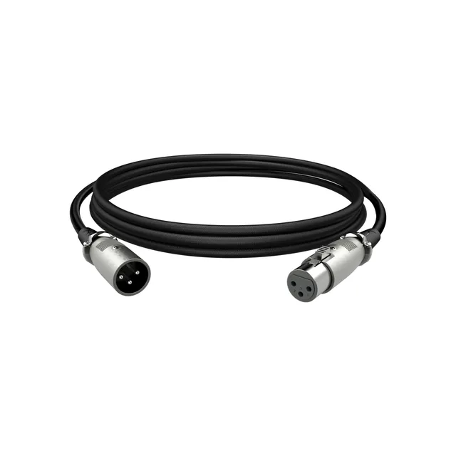 hyperx-xlr-cable-male-to-female-3-pin-10-foot-black image 1