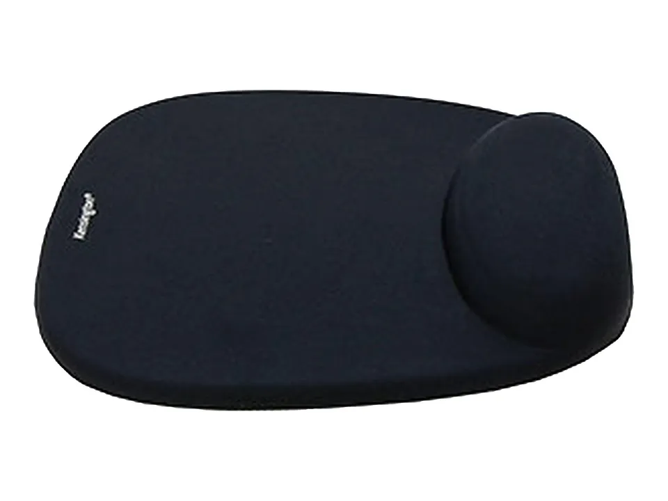 kensington-comfort-gel-mouse-pad-with-wrist-rest-k62386am-black-ergonomic-suppor image 1