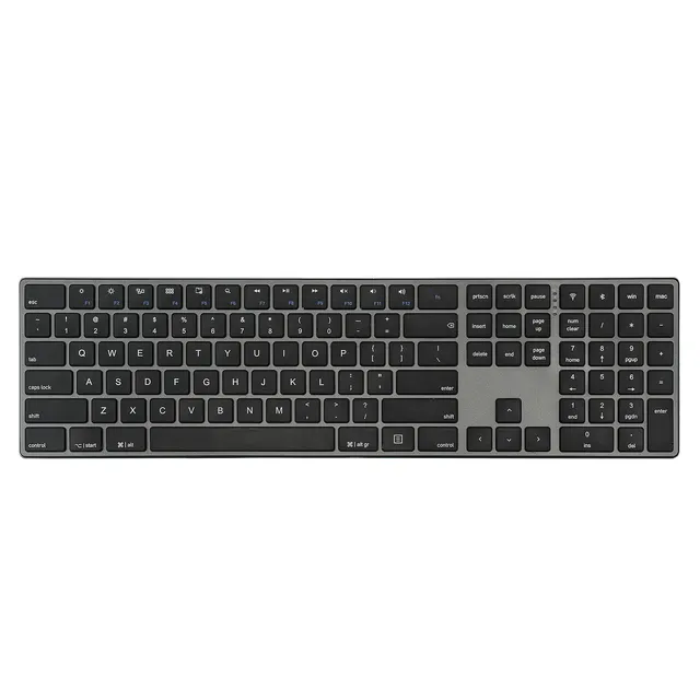 perixx-periboard-817-wireless-multi-device-keyboard-with-aluminum-frame image 1