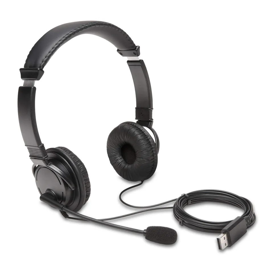 kensington-usb-hi-fi-headset-with-microphone-40mm-drivers-94db-safe-listening-6f image 1