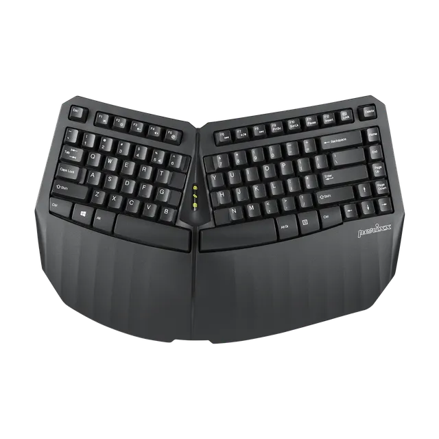 perixx-periboard-613-wireless-ergonomic-compact-split-keyboard-with-bluetooth-an image 1
