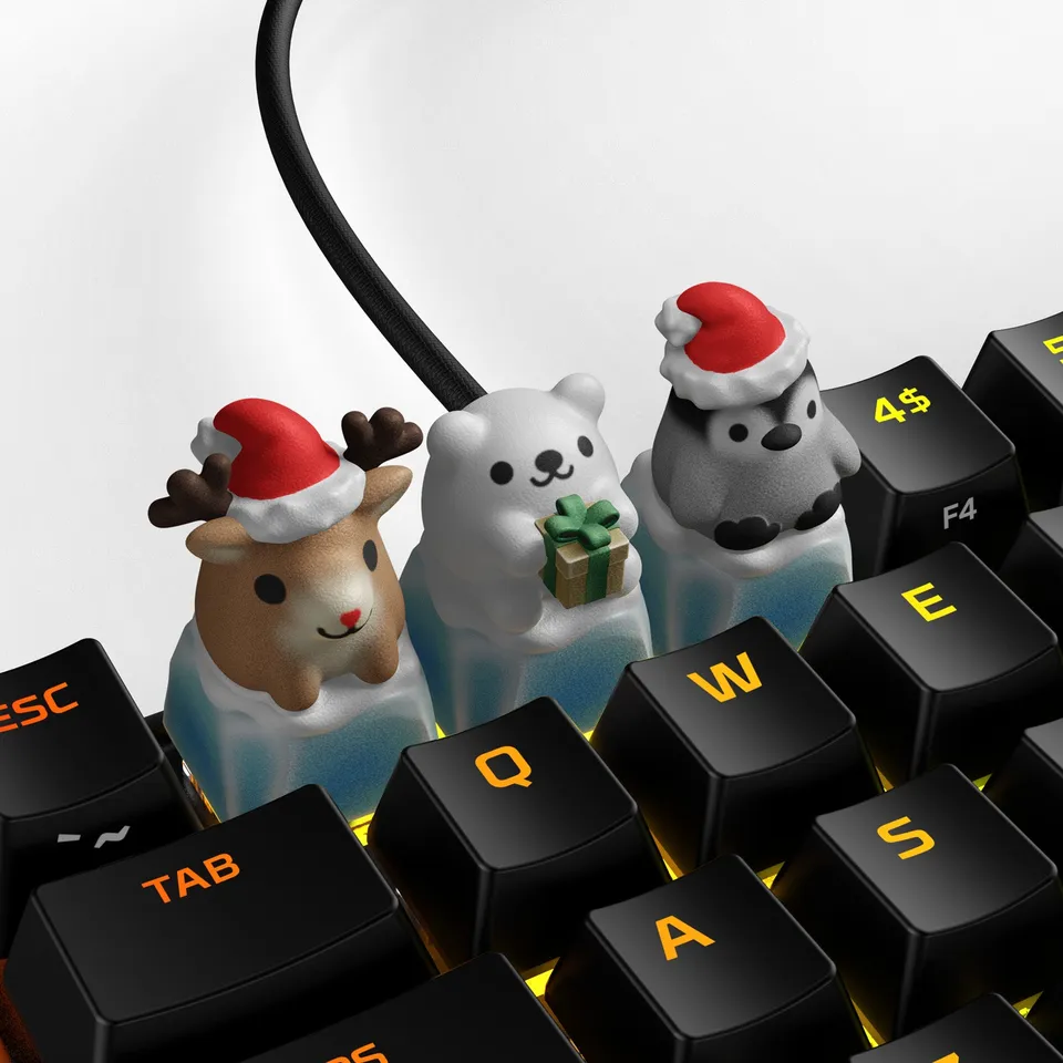 hyperx-hx3d-holiday-collection-keycap-set-christmas-theme-for-cherry-mx-keyboard image 1