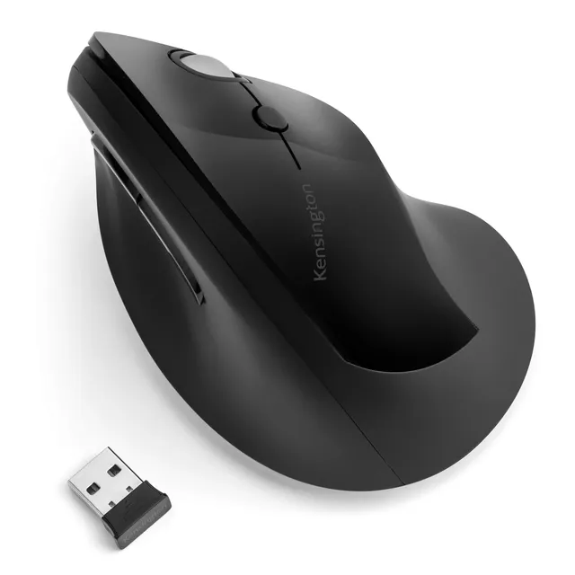 kensington-pro-fit-ergo-vertical-wireless-mouse-black-k75501ww image 1