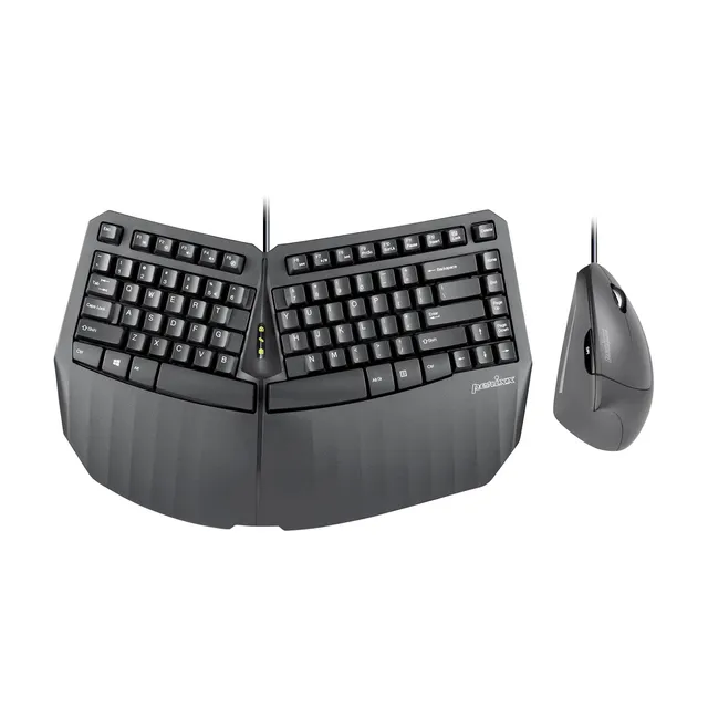 perixx-periduo-413-wired-usb-ergonomic-compact-split-keyboard-and-vertical-mouse image 1