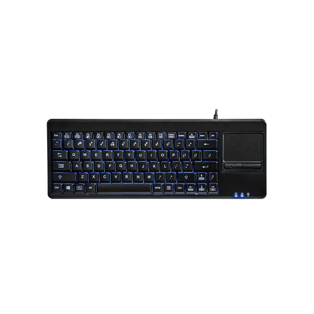 perixx-periboard-315-wired-backlit-touchpad-compact-keyboard-with-extra-usb-port image 1