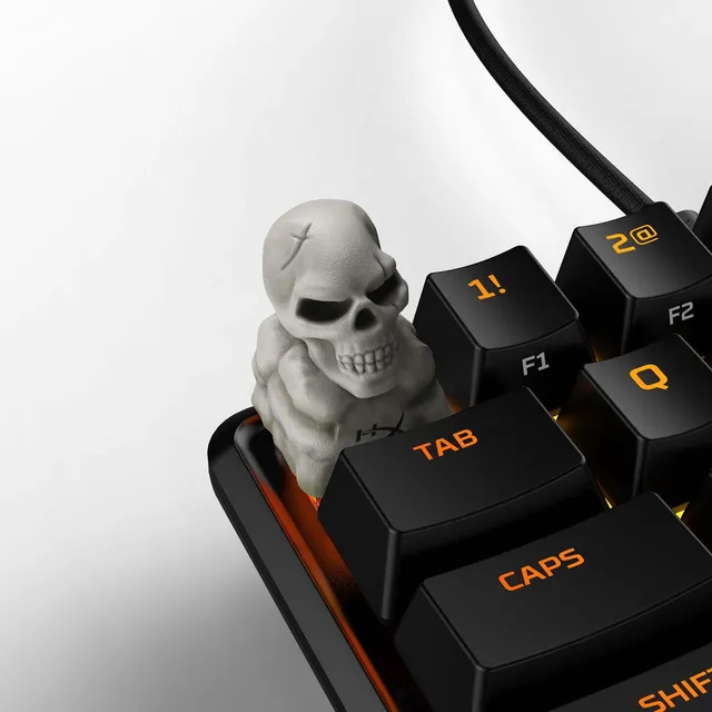 hx3d-keycap-commander-skelly-3d-printed-compatible-with-mx-switches image 1