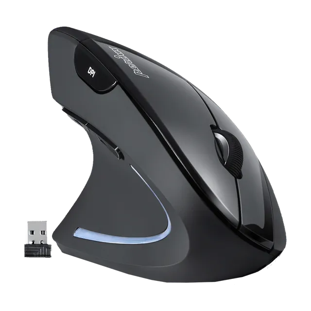 perixx-perimice-713l-wireless-left-handed-ergonomic-vertical-mouse image 1