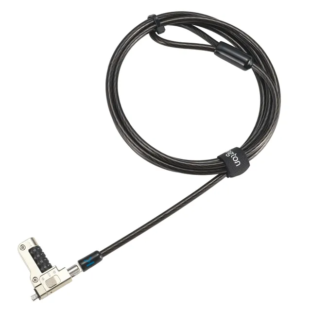 kensington-slim-n17-2-0-combination-laptop-lock-for-wedge-shaped-slot-dell-lapto image 1