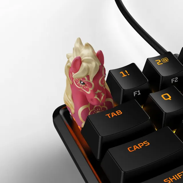 hyperx-hx3d-keycap-year-of-the-horse-fire-horse-design-for-cherry-mx-keyboards image 1