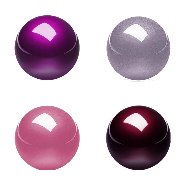 perixx-peripro-303-x4a-glossy-34mm-trackball-replacement-pack-red-purple-pink-la image 1