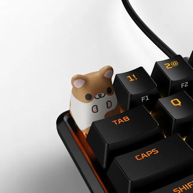hx3d-keycap-hamster-3d-printed-pets-collection image 1