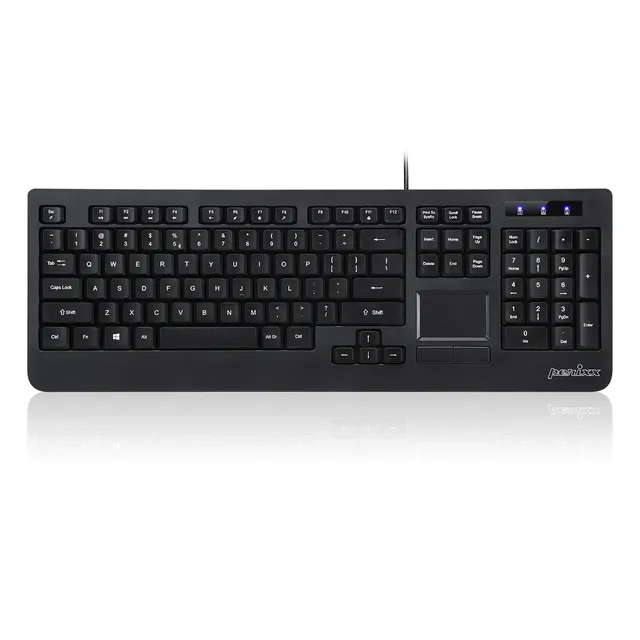 perixx-periboard-513-wired-full-size-touchpad-keyboard image 1