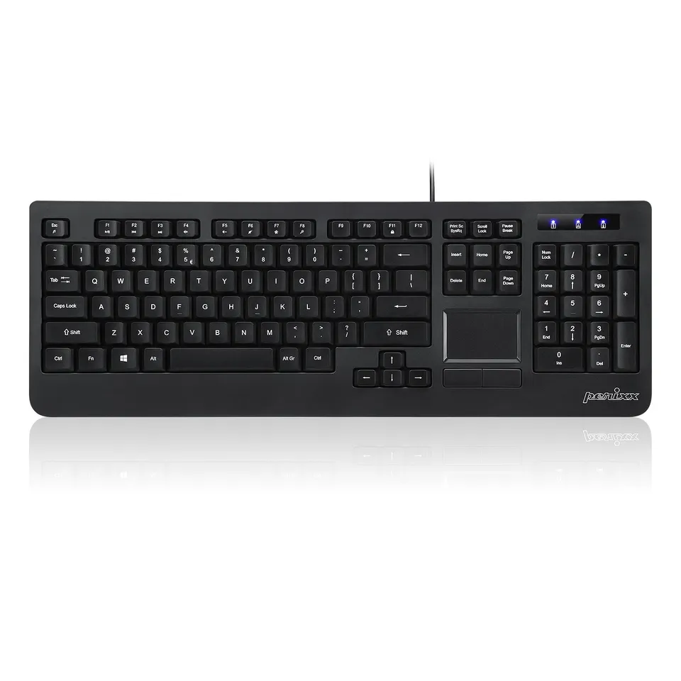 perixx-periboard-513-wired-full-size-touchpad-keyboard image 1