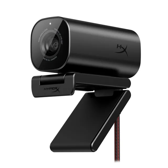 hyperx-vision-s-4k-webcam-with-sony-starvis-8mp-sensor-usb-c-black image 1
