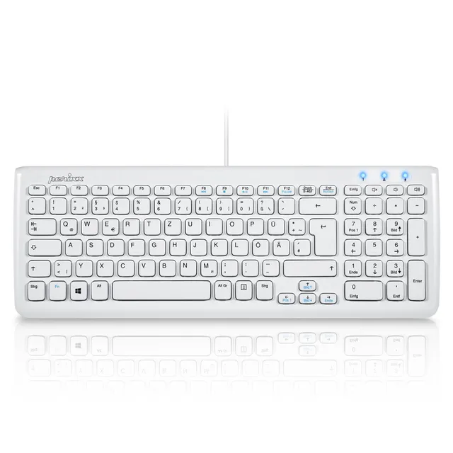 perixx-periboard-208-wired-compact-chiclet-keyboard-with-multimedia-hotkeys image 1