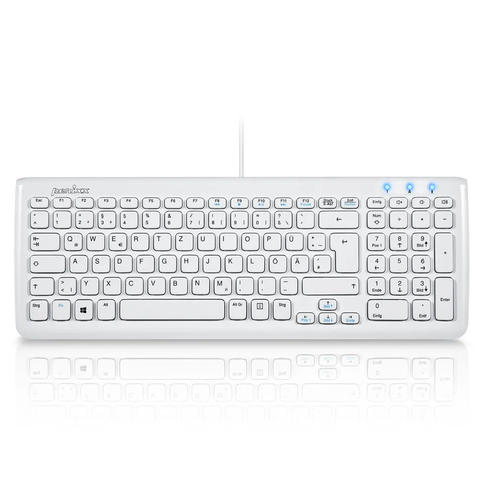 perixx-periboard-208-wired-compact-chiclet-keyboard-with-multimedia-hotkeys image 1