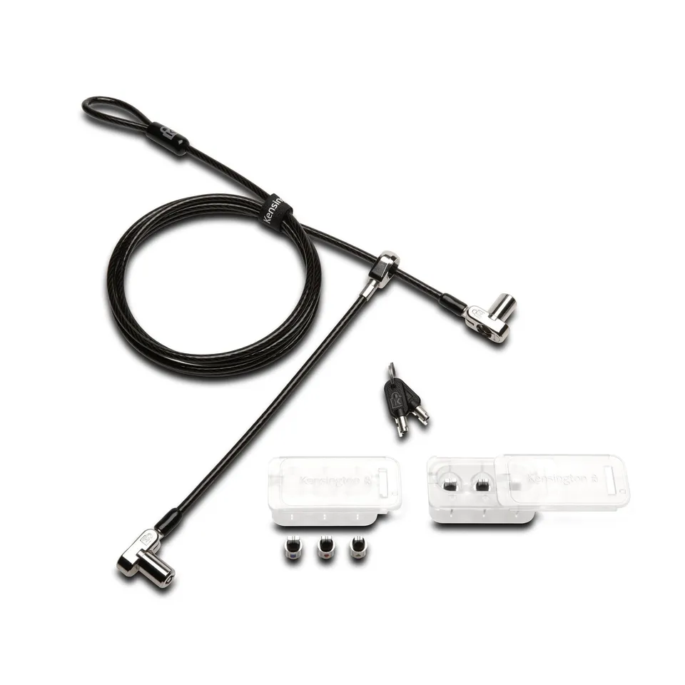 kensington-universal-3-in-1-keyed-cable-lock-twin-lockheads-for-laptops-other-de image 1