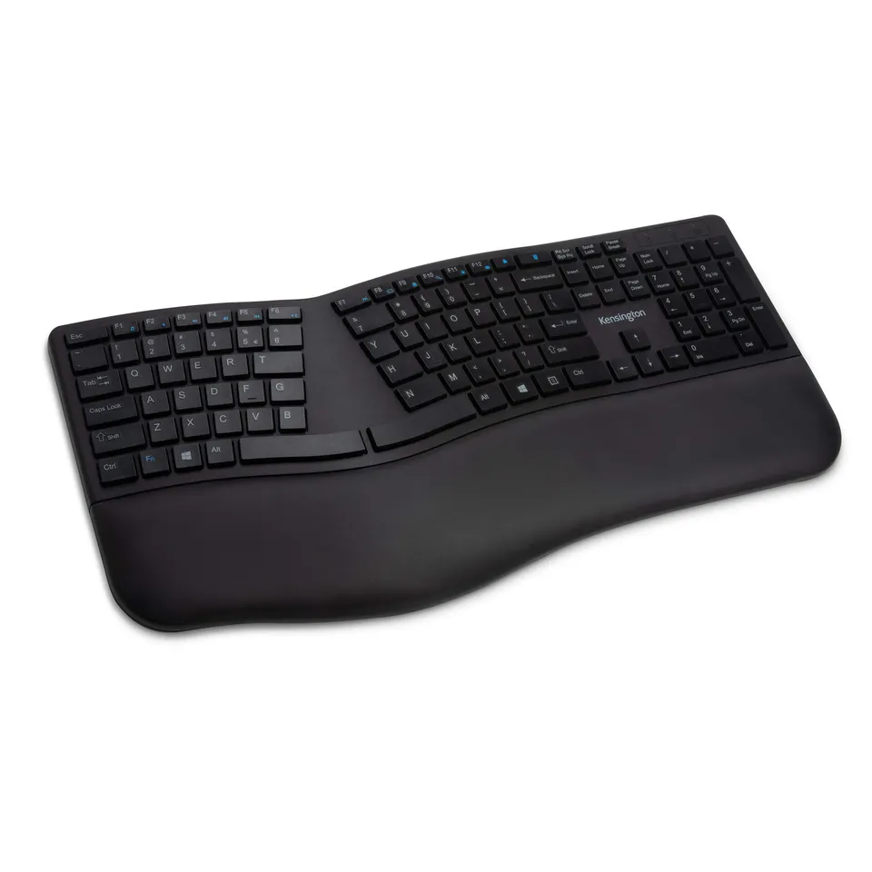 kensington-pro-fit-ergonomic-wireless-keyboard-k75401us-bluetooth-2-4ghz-split-d image 1