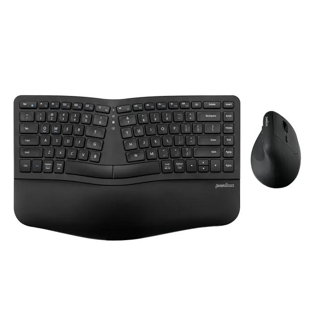 perixx-periduo-606ii-wireless-compact-ergonomic-keyboard-and-vertical-mouse-comb image 1