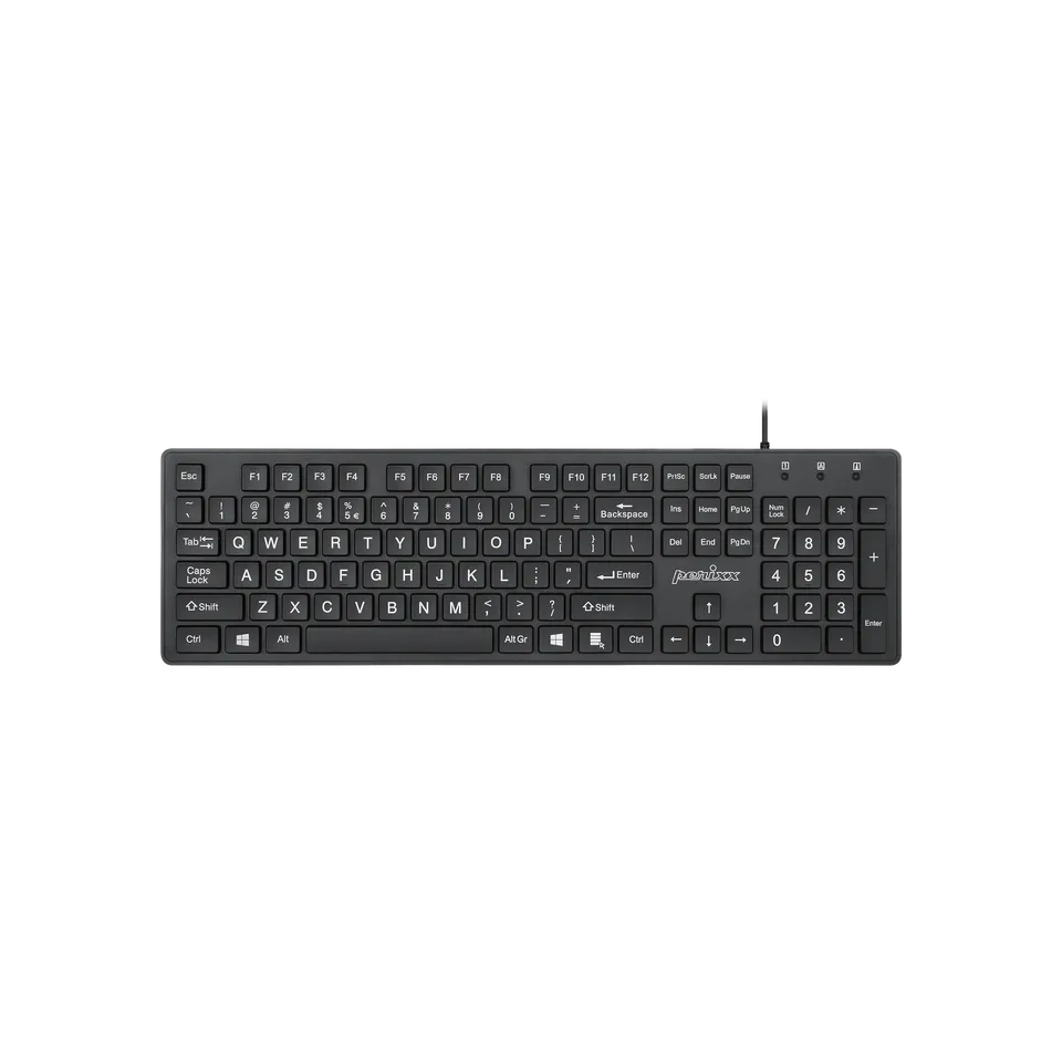 perixx-periboard-117-wired-standard-keyboard-with-large-print-letters image 1