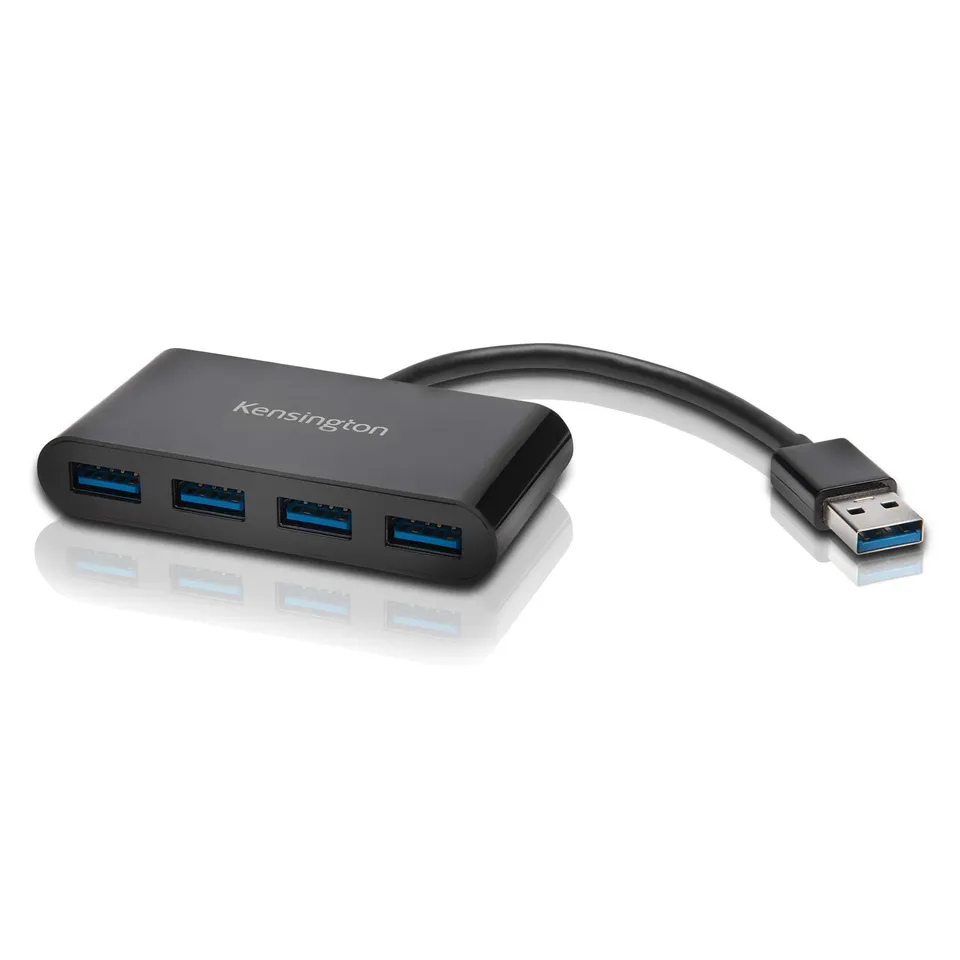 kensington-k39121ww-uh4000-usb-3-0-4-port-hub image 1