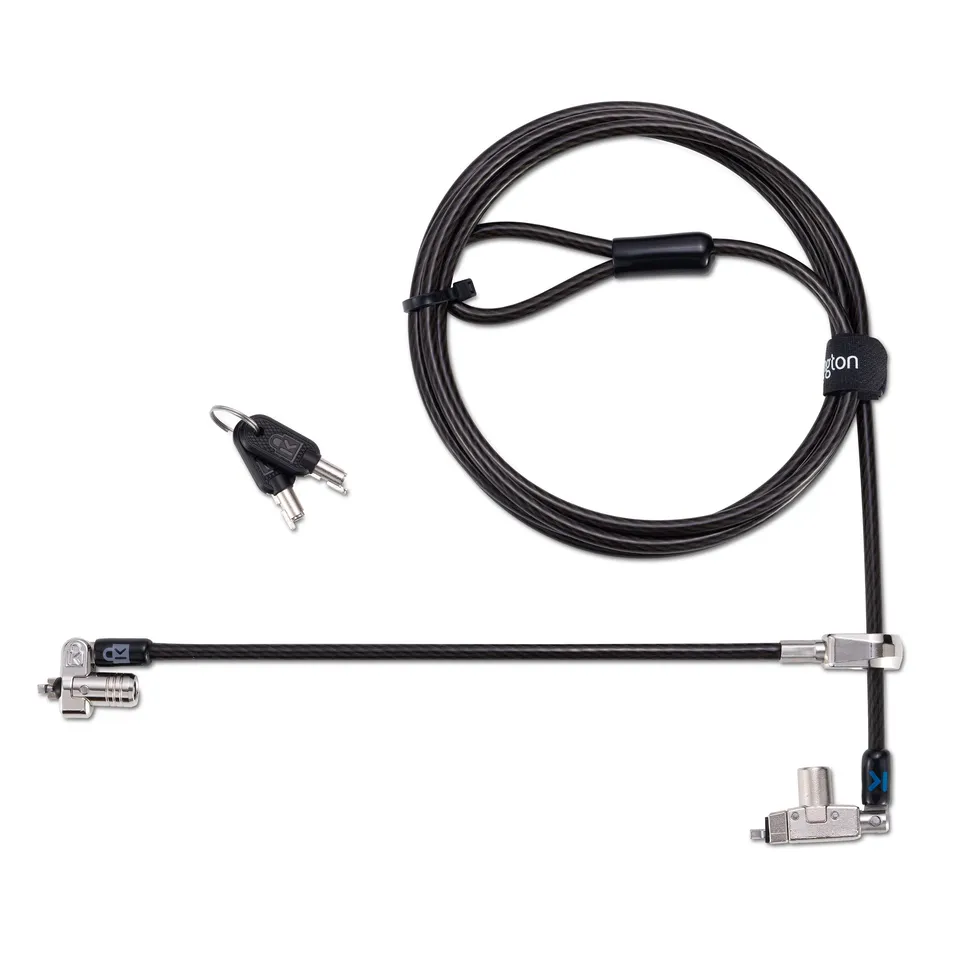 kensington-slim-n17-2-0-keyed-dual-head-laptop-lock-for-wedge-shaped-slots-k6050 image 1