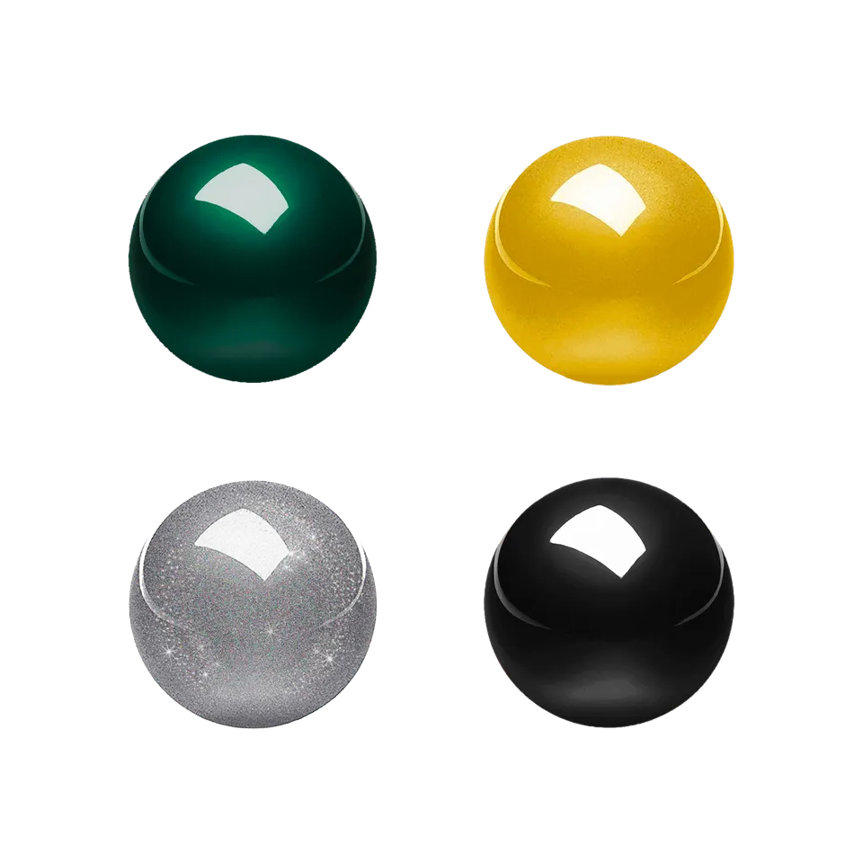perixx-peripro-303-x4b-34mm-trackball-pack-4-colors-replacement-trackballs-for-p image 1