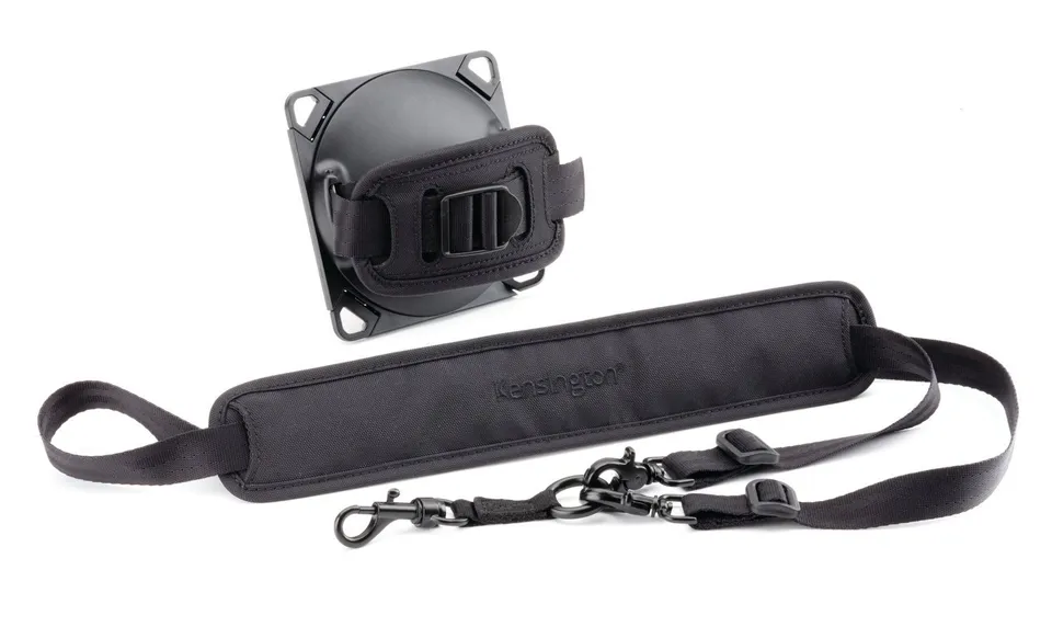 kensington-rotating-hand-strap-and-shoulder-strap-for-secureback-tablet-enclosur image 1