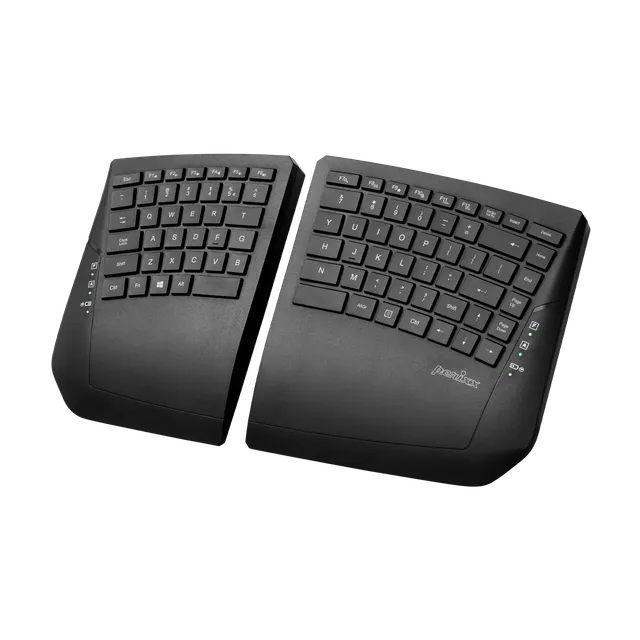 perixx-periboard-624-wireless-ergonomic-split-keyboard-with-adjustable-tilt-angl image 1