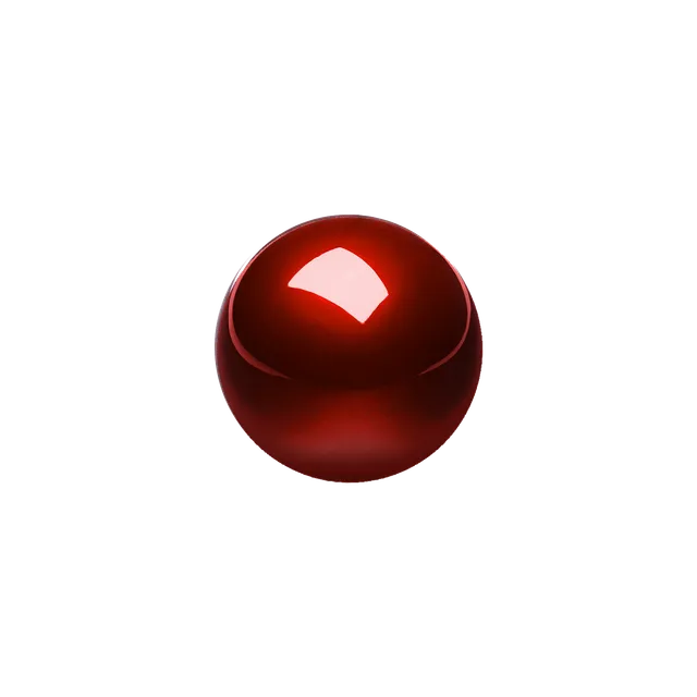 perixx-peripro-304-glossy-red-55-mm-trackball-replacement image 1