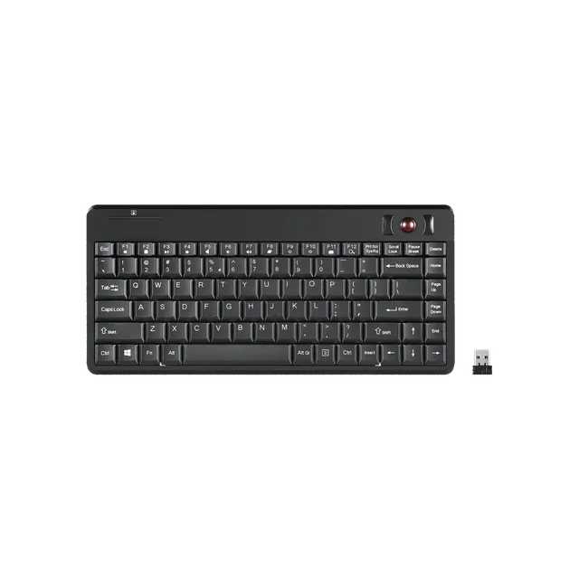 perixx-periboard-706-wireless-mini-trackball-keyboard-with-built-in-optical-trac image 1