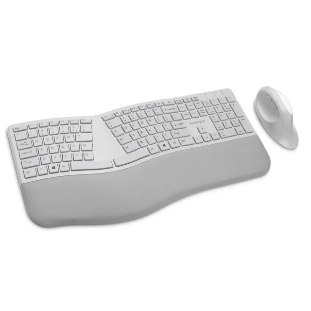 kensington-pro-fit-ergonomic-wireless-keyboard-and-mouse-grey-k75407us image 1