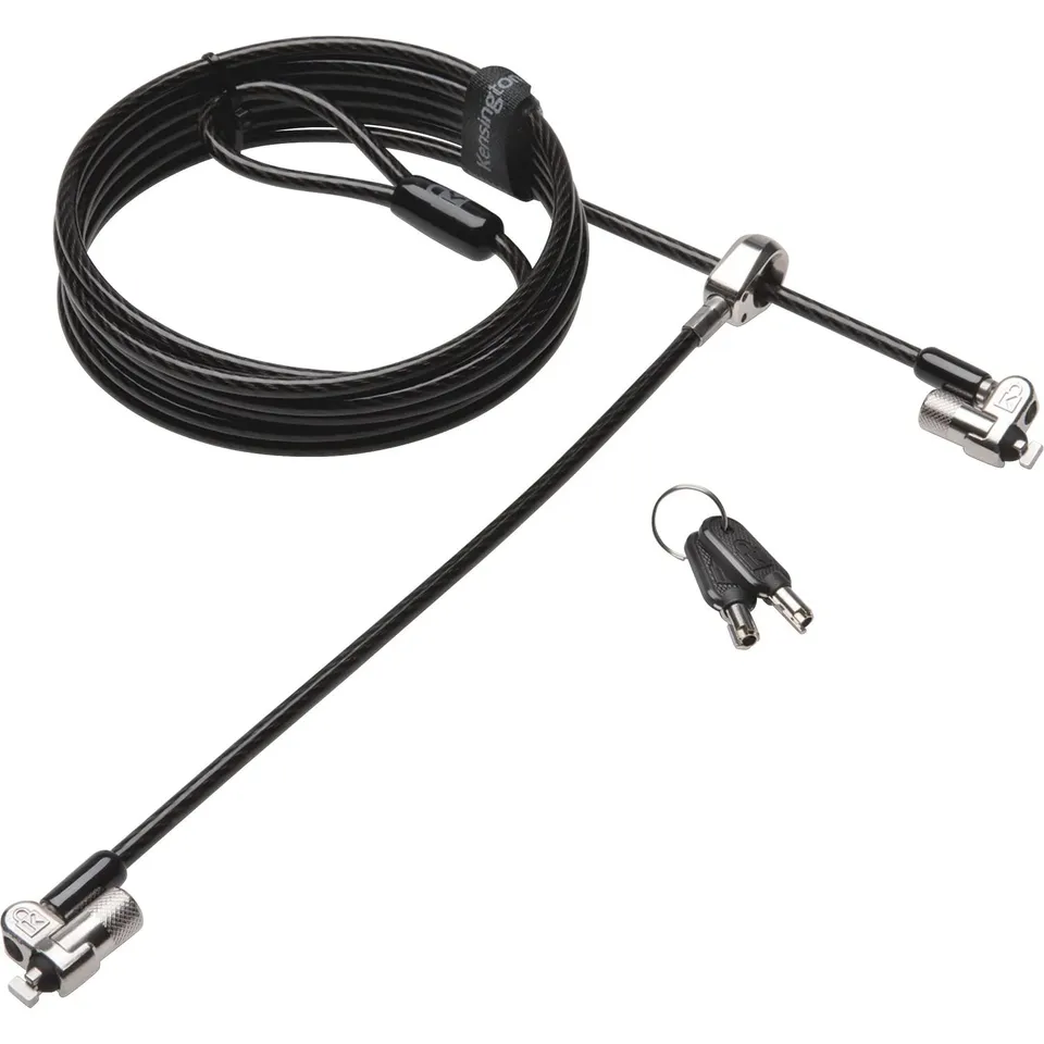 kensington-microsaver-2-0-keyed-twin-cable-lock-for-laptops-other-devices-k65048 image 1