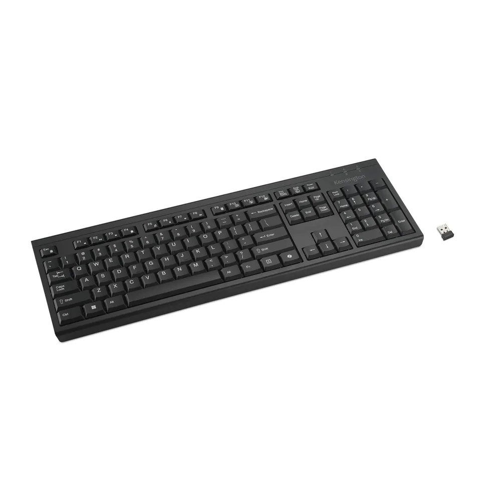 kensington-kb270-eq-wireless-rechargeable-keyboard-full-size-spill-proof-2-4ghz- image 1