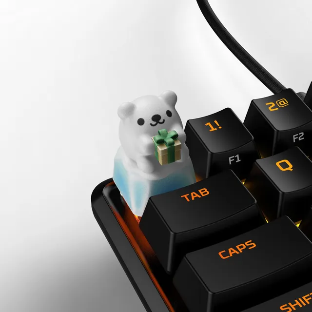 hyperx-hx3d-keycap-holiday-collection-polar-bear image 1