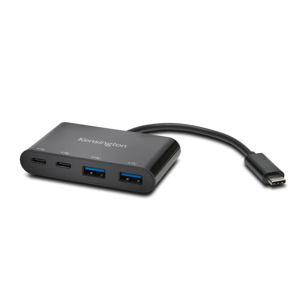 kensington-usb-c-4-port-hub-with-superspeed-data-transfer-k39124ww image 1