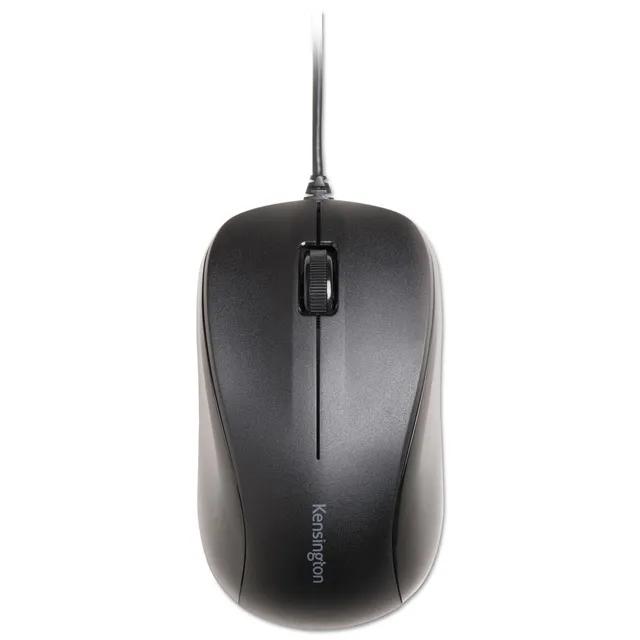 kensington-silent-mouse-for-life-wired-usb-mouse-black-k72110us image 1