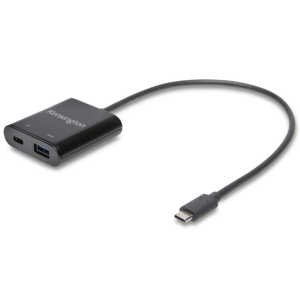 kensington-pd1000-usb-c-95w-power-delivery-dongle-for-usb-3-0-type-a-docking-sta image 1