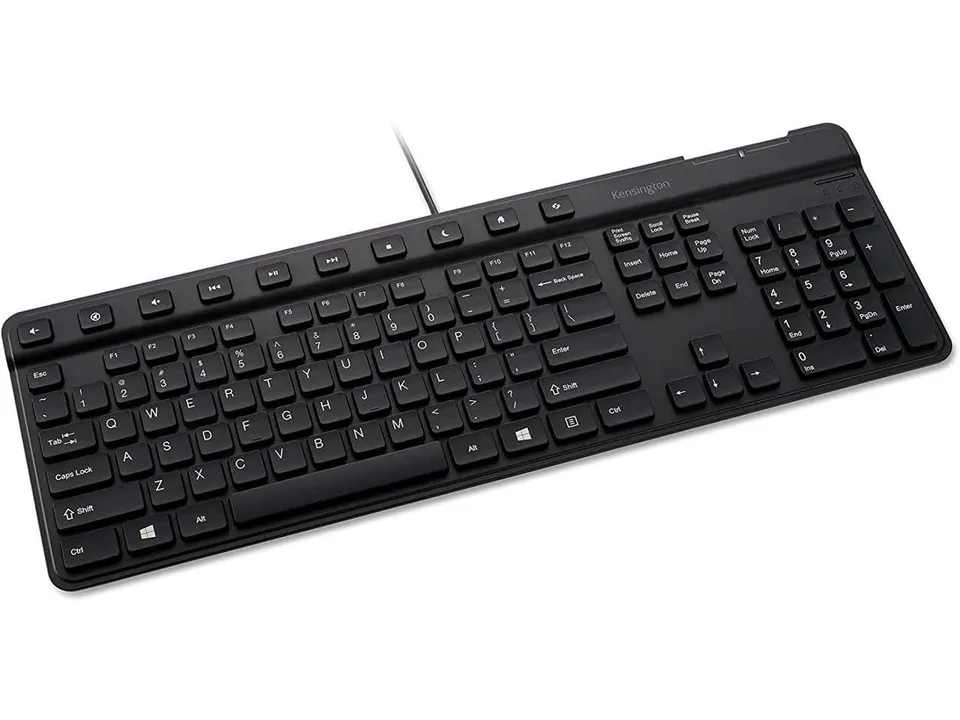 kensington-simple-solutions-wired-keyboard-with-smart-card-reader-cac-k55115us image 1