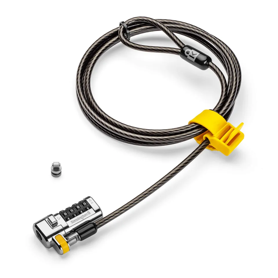 kensington-clicksafe-combination-laptop-lock-for-wedge-shaped-security-slot-k679 image 1