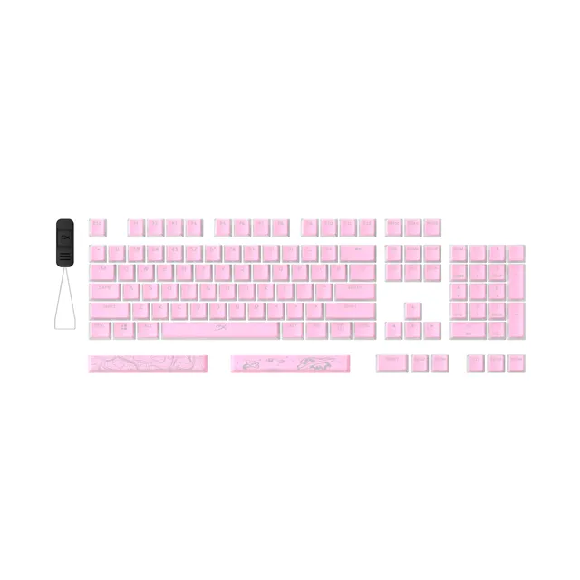 hyperx-pudding-keycaps-2-full-key-set-pbt-112-keys-pink image 1