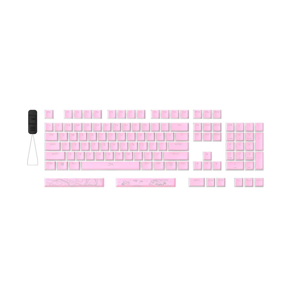 hyperx-pudding-keycaps-2-full-key-set-pbt-112-keys-pink image 1