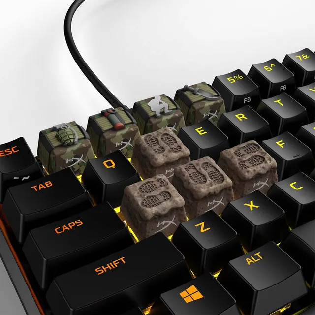 hyperx-hx3d-keycaps-fps-bundle-full-set-8-keycaps-brown-green image 1