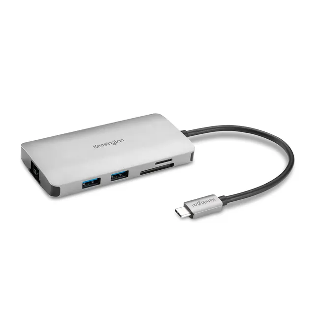 kensington-uh1400p-8-in-1-usb-c-hub-with-85w-power-delivery-4k-hdmi-ethernet-sd- image 1