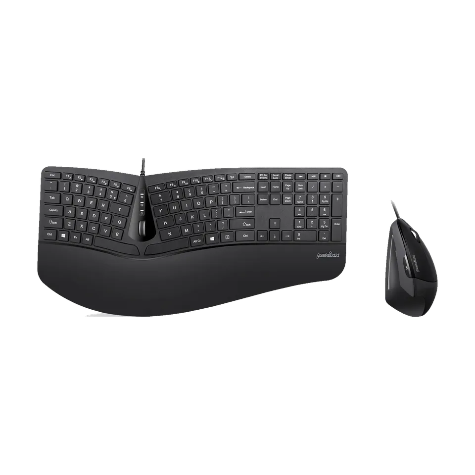 perixx-periduo-505-wired-full-sized-ergonomic-keyboard-and-vertical-mouse-combo image 1