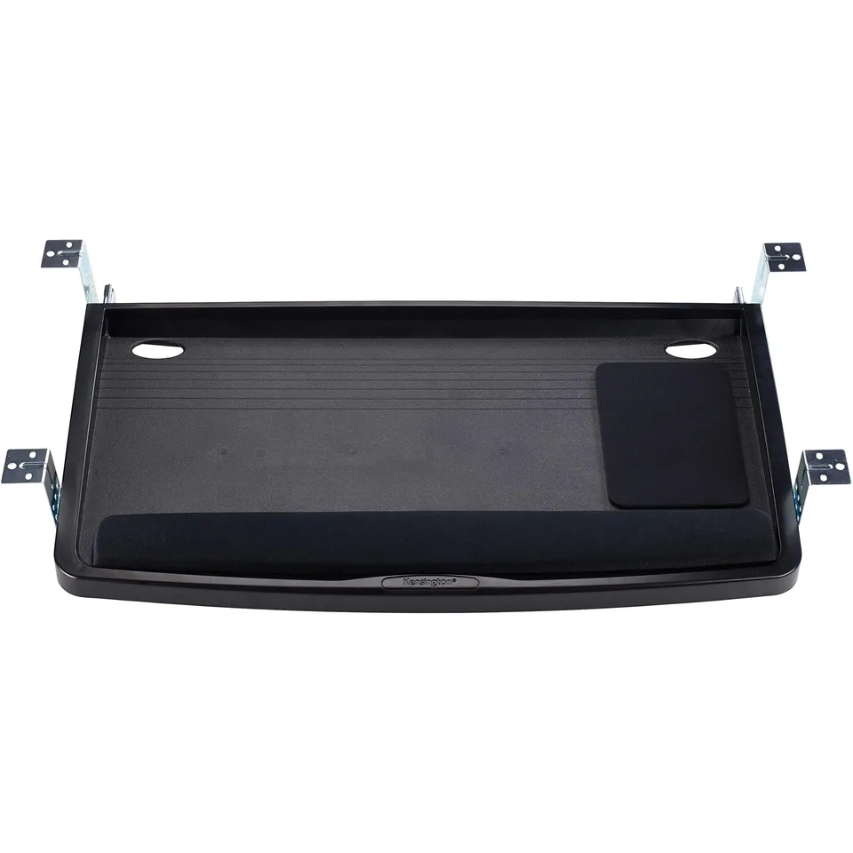 kensington-smartfit-ergonomic-slide-out-keyboard-tray-with-cable-management-unde image 1