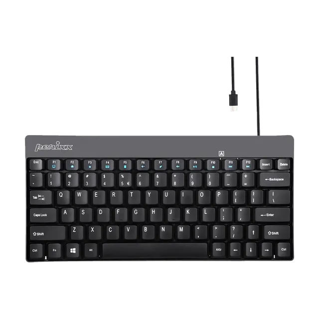 perixx-periboard-422-wired-mini-usb-c-keyboard-with-quiet-keys image 1